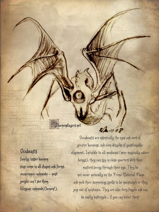 Lesser Daemon - Ocubeasts