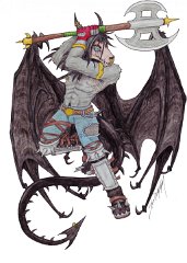 zhakrisstol blackjack - giftart colour  Artist:  Zha'krisstol  Character:  Blackjack   Gorgeous pencil work by the very talented dragon-artist Zha! Thank you Zha! You made my day with this :)  Original - http://drakhenliche.deviantart.com/#/art/Blackjack-gift-art-439024943?hf=1