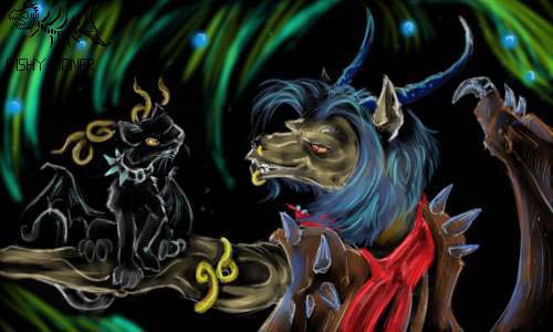 blackjackandsquee by fishyboner
