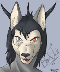Blackjack drake anaya xaxy  FAX2 Trade Character(s): Blackjack  Looks like he trimmed his mane. I like how Xaxy drew Black' - he looks kinda sweet, but definitely evilish!   (FurArtExchange2 again).