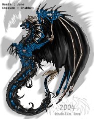 drakhen by madolin  DAX ... heh, actually this is my avatar Drakhenliche, so not strictly DS art.