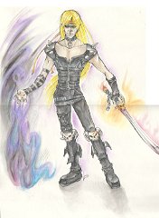 shade by sierra  Artist: Artist:  Sierra-f00  Character: Shade (F'lair) Awesome one by Sierra. Check out her DA gallery. My scan of this doesn't quite do the original justice since it's A3 I had to stitch it.