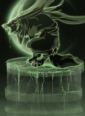 Darkwere2  Artist:  Drayok   The second of two sketch commissions by Drayok :) Shade in his wereform, this time.