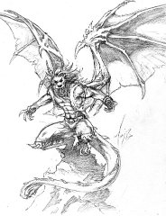 blackjack by angelt  Artwork by:  The Angel of Angels  Love the dynamic of the pose - looks like he's about to take off to come get you...