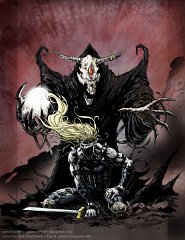 wolf and raven  Artwork by:  Profanebeast   The cover for the 24 page 'Wolf and Raven' story. The epic lineart and inking are by the awesomely talented Profanebeast over on Deviantart! Colours by yours truly.