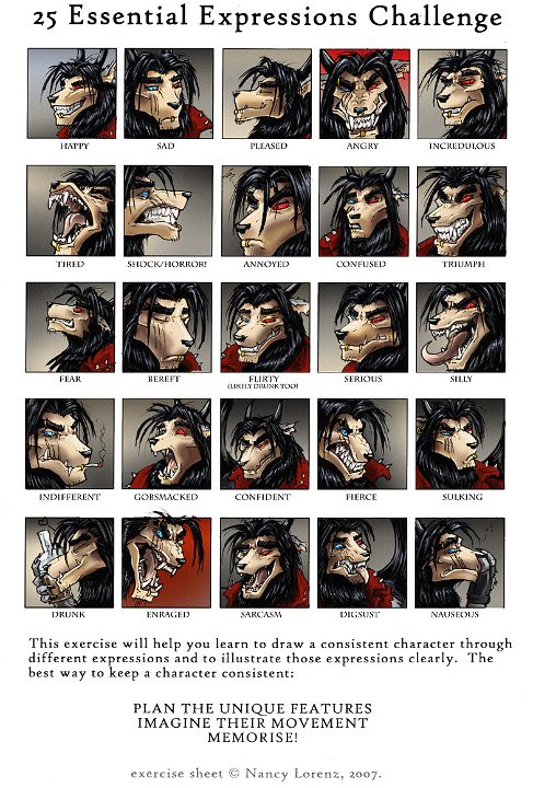 25 Expressions Challenge