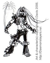 Shade sketch  Super quick tiny sketch of Shade - I was just messing around with ideas for his outfit. The mask makes it into one of the comics I'm working on.
